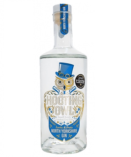 Hooting Owl North Yorkshire Gin ''Earthy & Fruity''42%